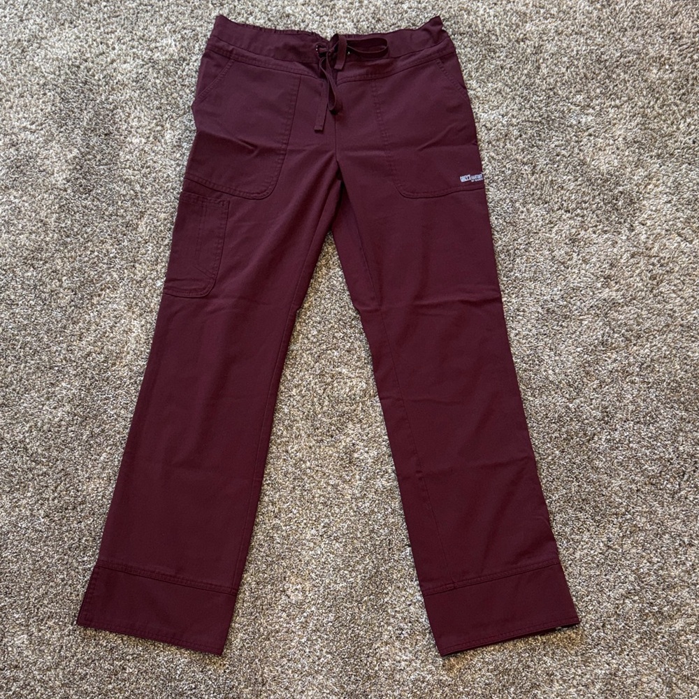 Barco Uniforms Maroon scrub Pants